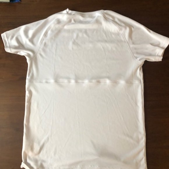 White Men's Medium Babolat Tennis Shirt - Picture 2 of 4